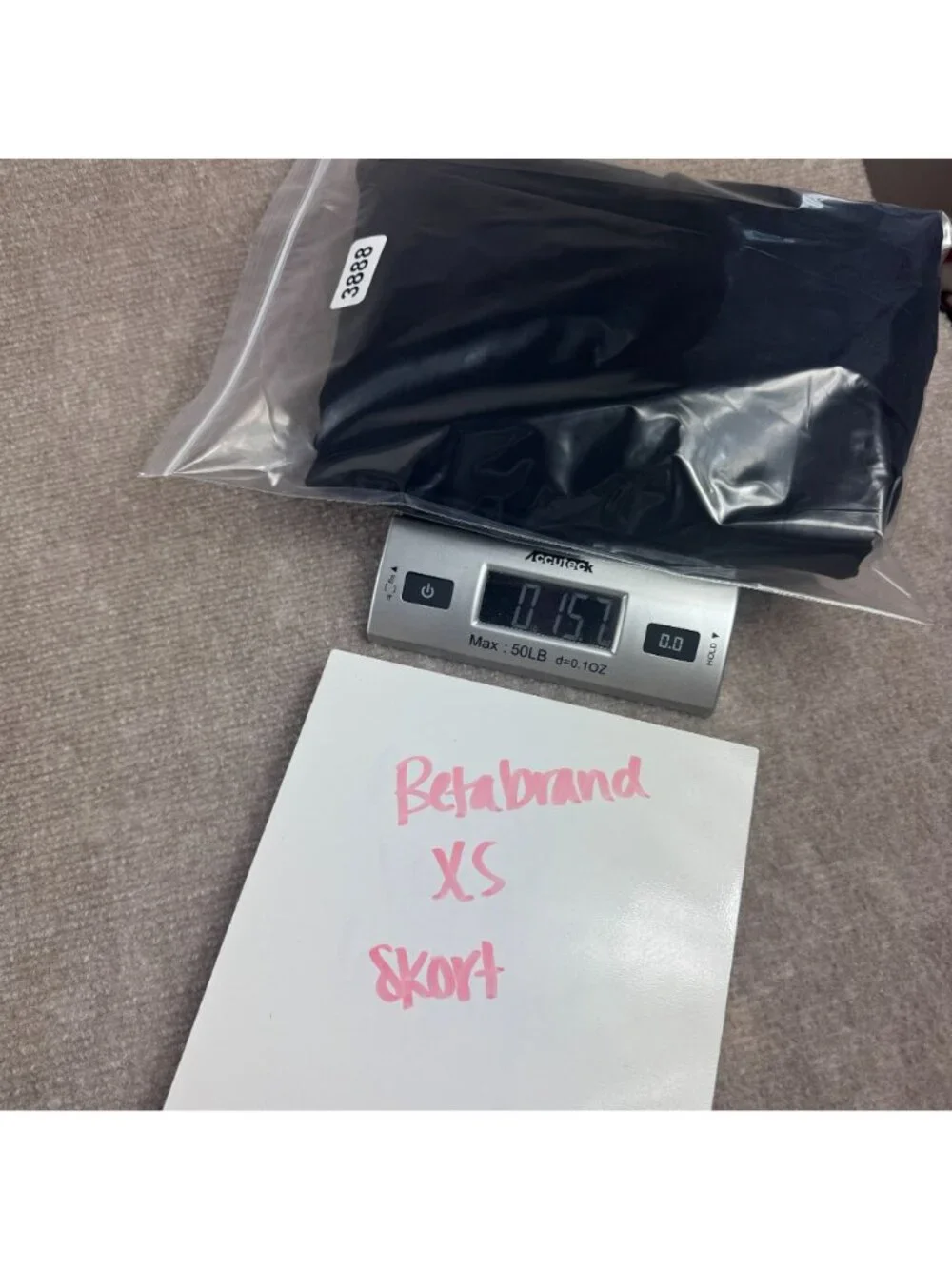 Betabrand A-Line Ponte Skirt Skort Black XS S Pockets Athleisure Work Wear Golf